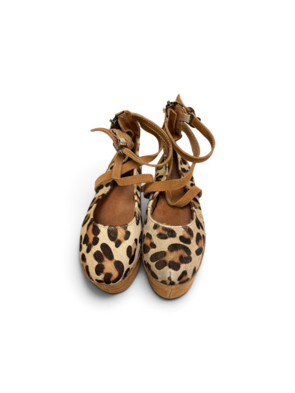 Women's Unbranded Leopard Print Platform Sandals